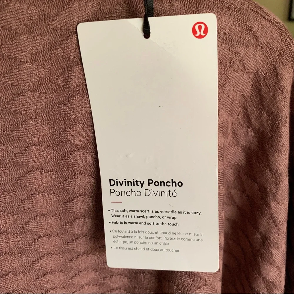 Lululemon Divinity Poncho Sweater NWT